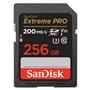 SanDisk Extreme PRO 256 GB SDXC Memory Card 200 MB/s & 140 MB/s, UHS-I, Class 10, U3, V30