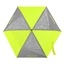 Detský skladací dáždnik s reflexnými obrázkami, Neon Yellow