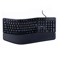 Hama ergonomická klávesnica EKC-400, odnímatená podloka pod zápästie