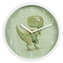 Hama Happy Dino, detské nástenné hodiny, priemer 25 cm, tichý chod