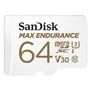 SanDisk® MAX ENDURANCE microSDXC™ Card s adaptérem 64 GB