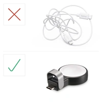 Hama MFi bezdrôtová magnetická nabíjačka pre Apple Watch, USB-C, kompaktná, čierna/biela (zánovné)