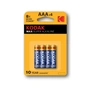 Kodak  MAX alkalická batéria, AAA, 4 ks, blister