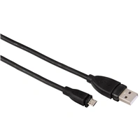 Hama micro USB 2.0 kábel typ A - micro B, 0,25 m, čierny, blister